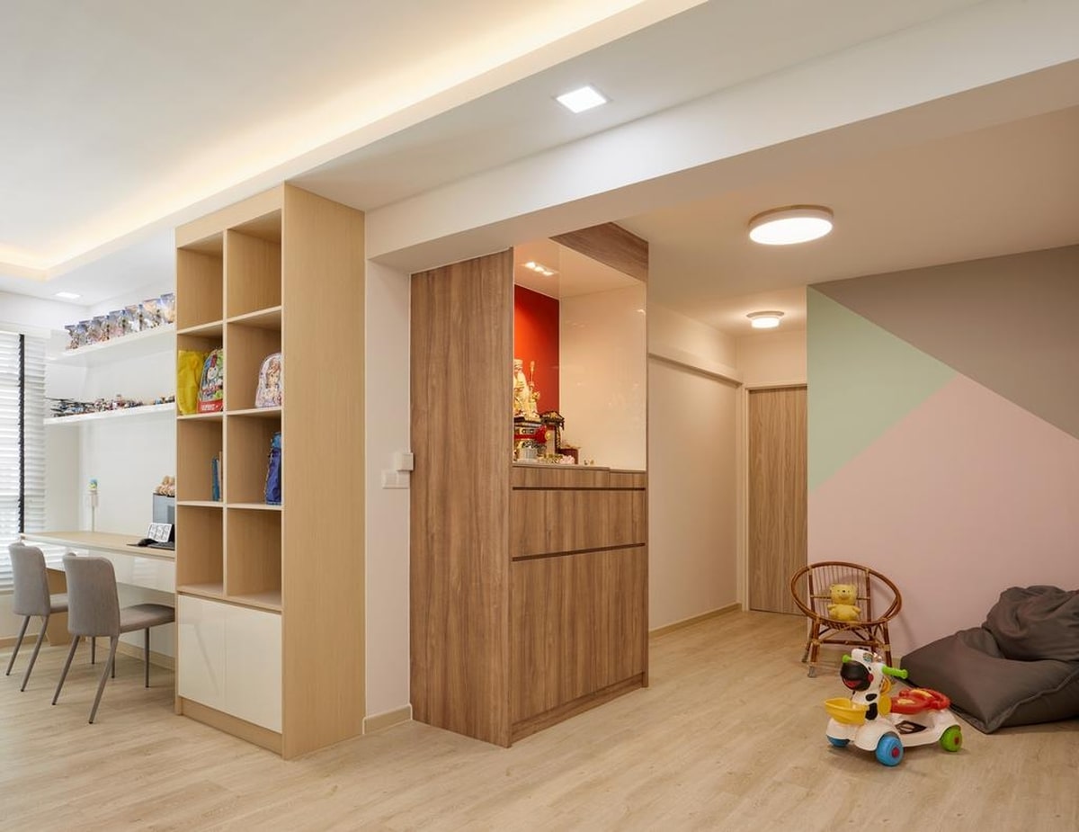 bố trí bàn thờ chung cư 