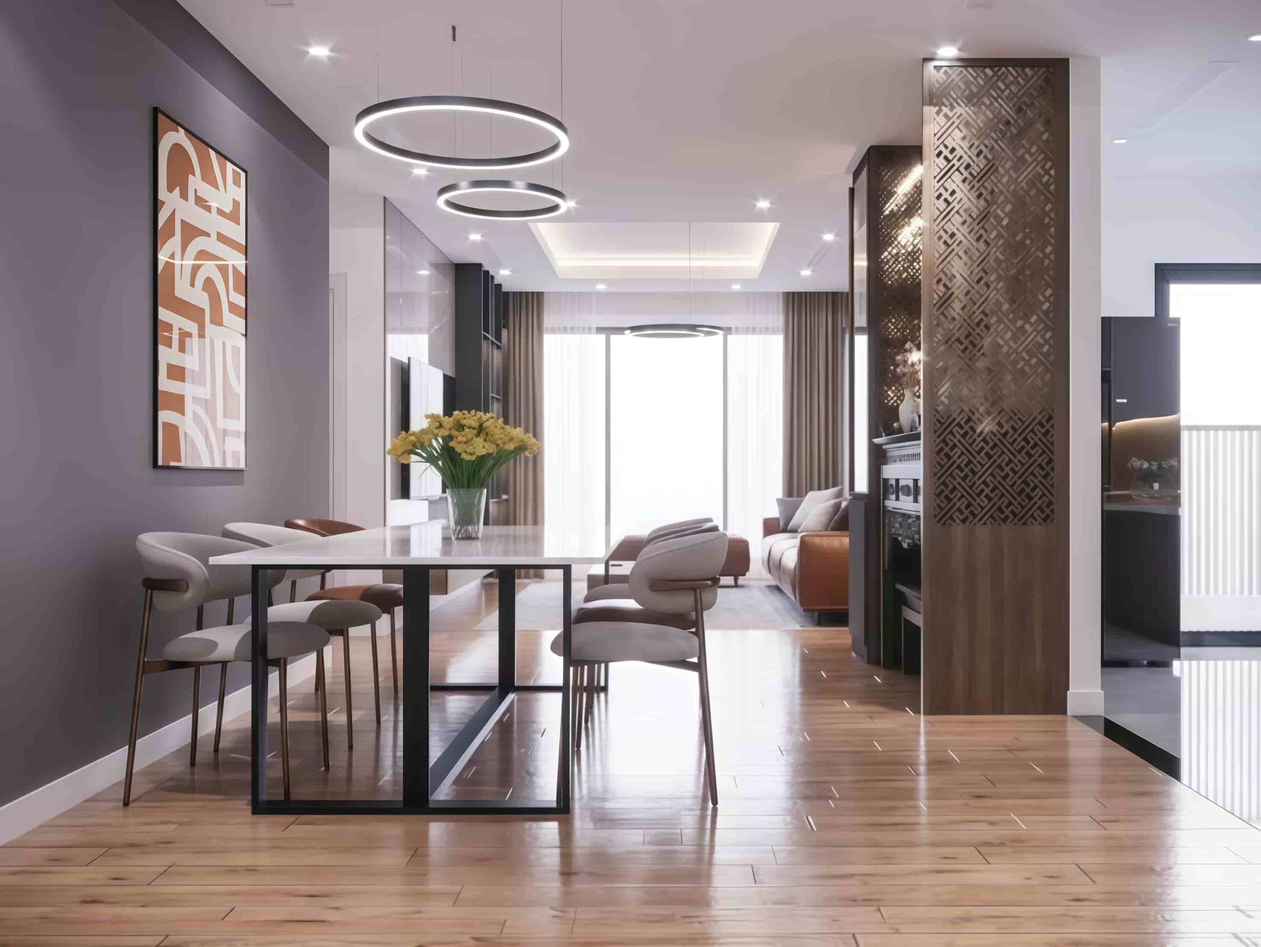 bố trí bàn thờ chung cư 