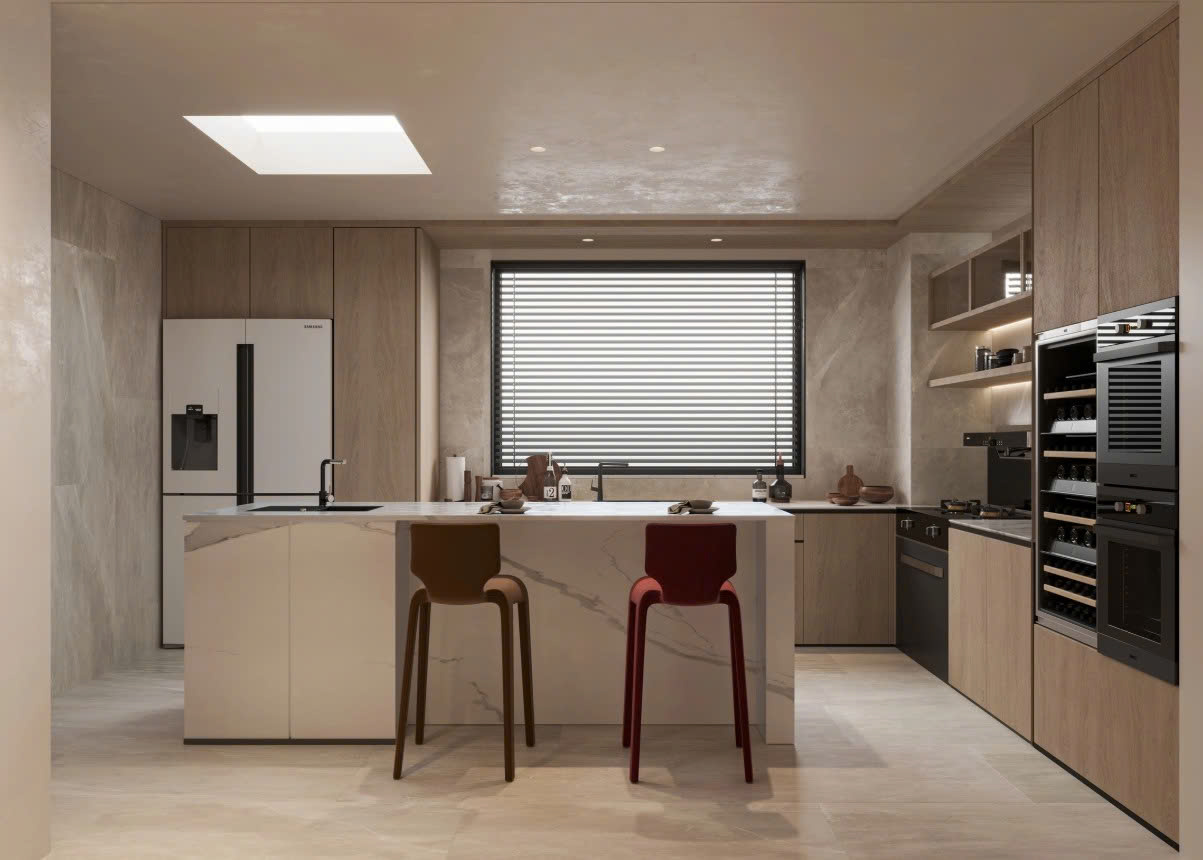 cửa sổ bếp hợp phong thủy 