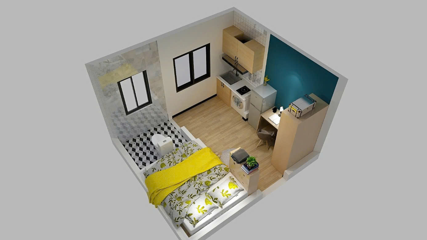 Mẫu căn hộ 30m2 Mẫu căn hộ 30m2