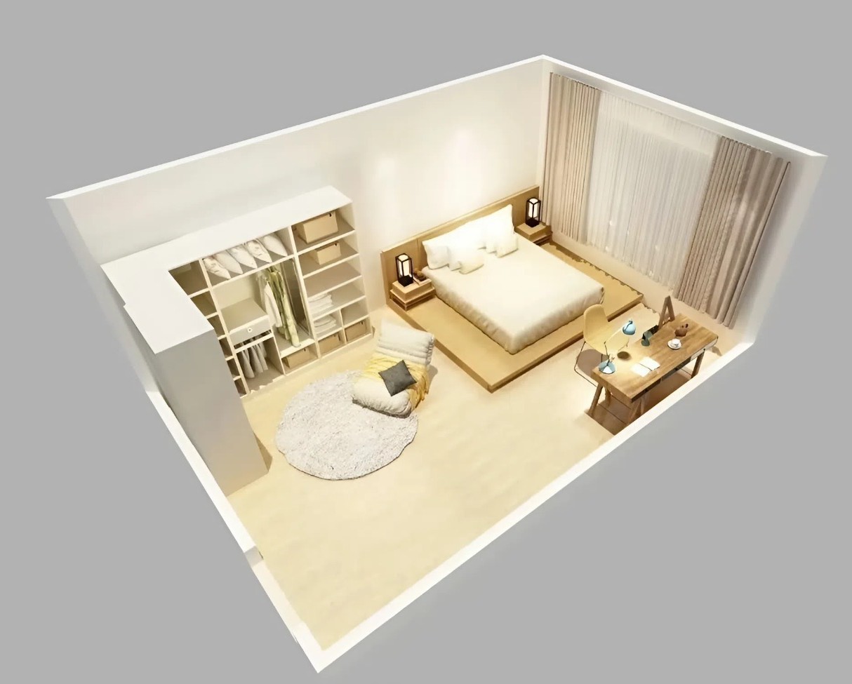 Mẫu căn hộ 30m2 căn hộ studio