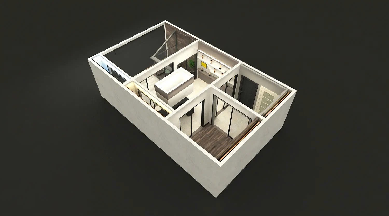 Mẫu căn hộ 30m2 Mẫu căn hộ 30m2