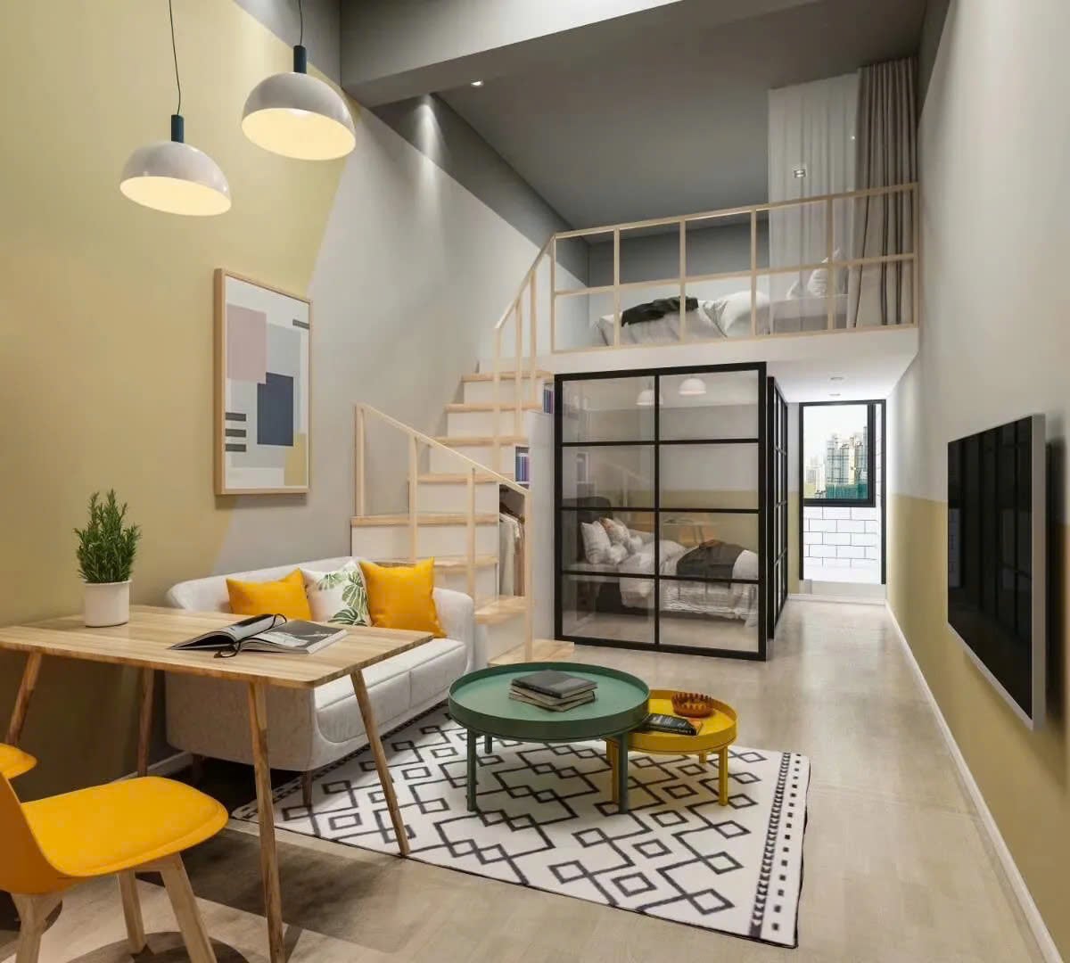 Mẫu căn hộ 30m2 Mẫu căn hộ 30m2