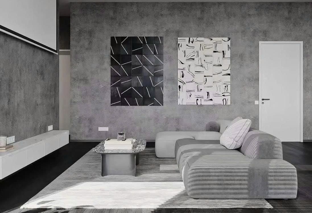 Nội Thất Phòng Khách Tối Giản