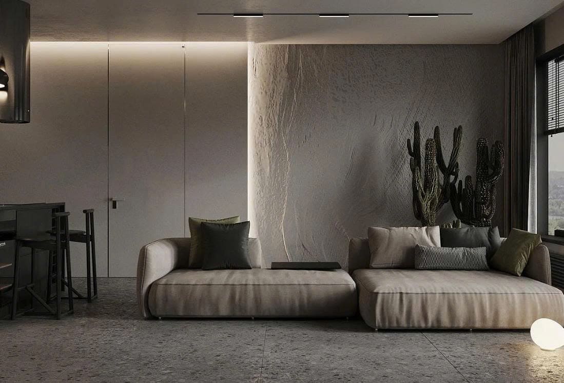 thiết kế phòng khách đơn giản