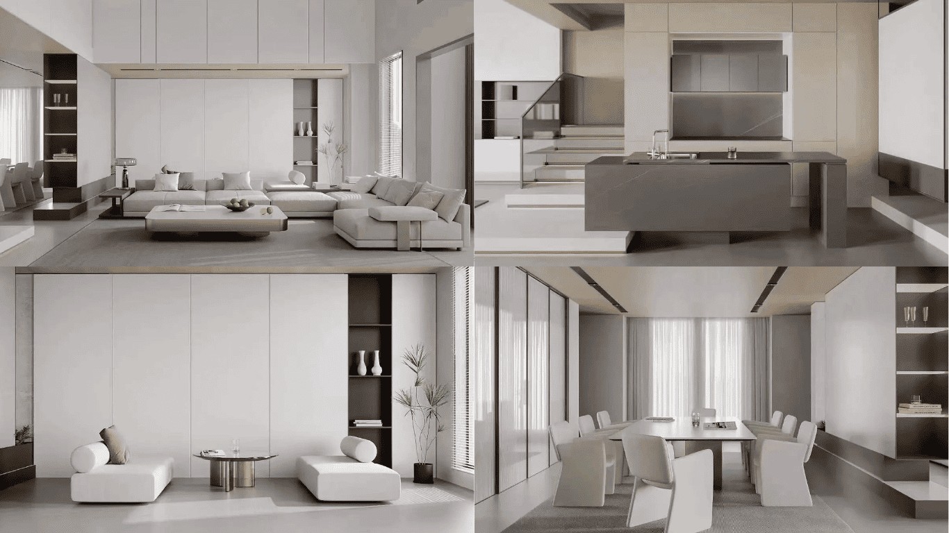 Trang trí nội thất chung cư tối giản