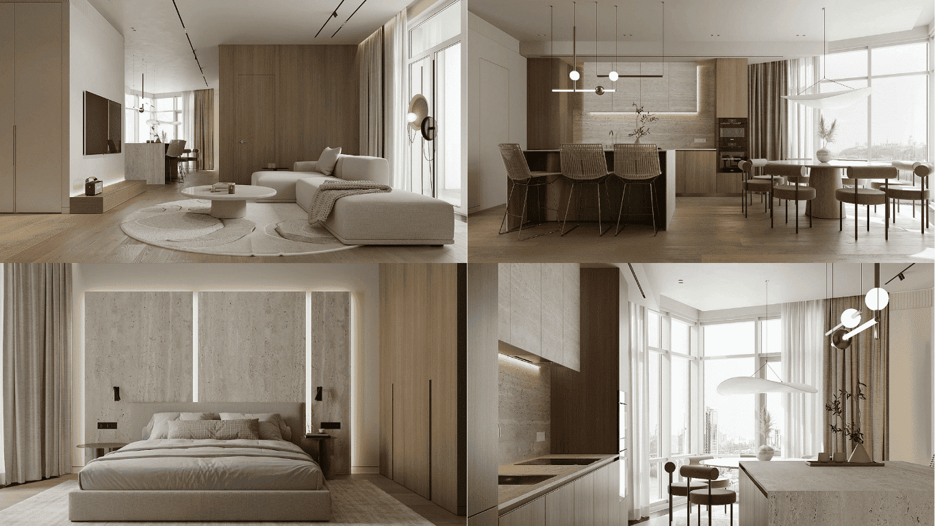 Phong Cách Chung Cư Tối Giản