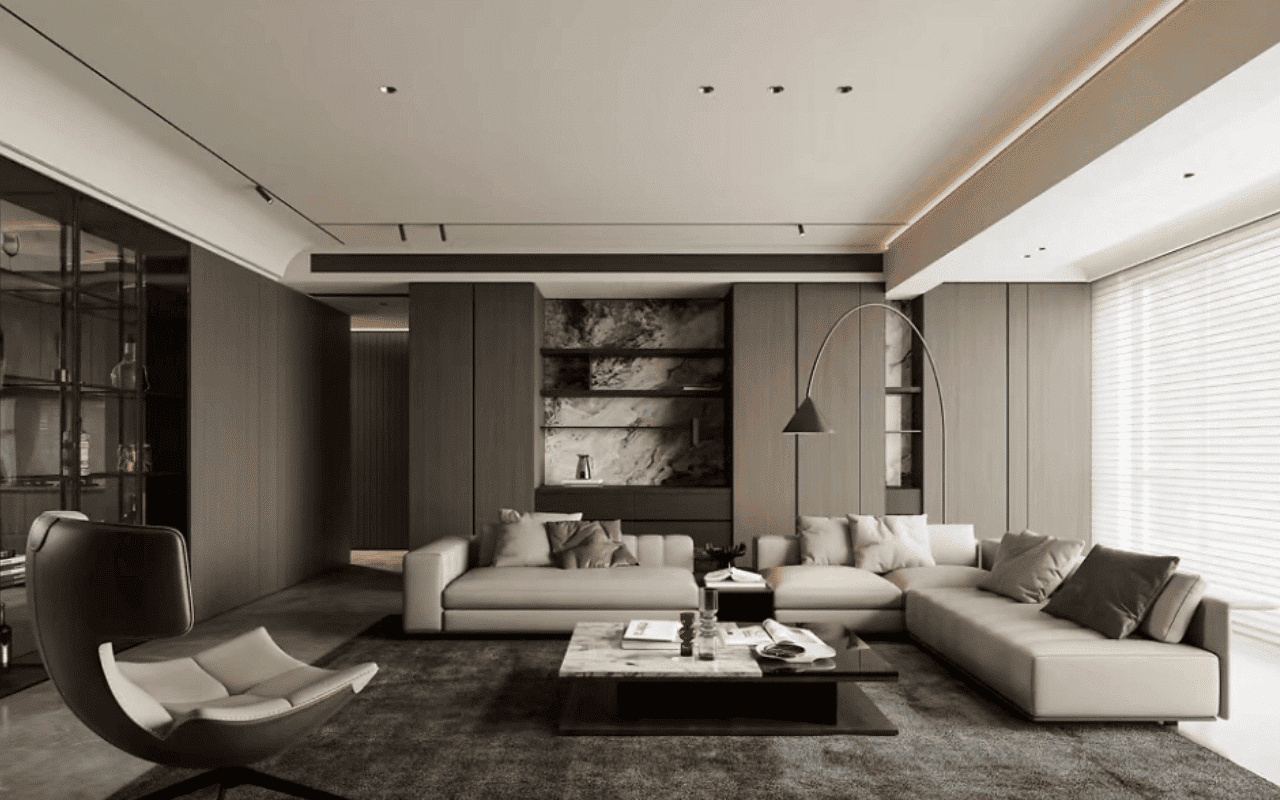 Phòng Khách Phong Thuỷ thiết kế nội thất phòng khách