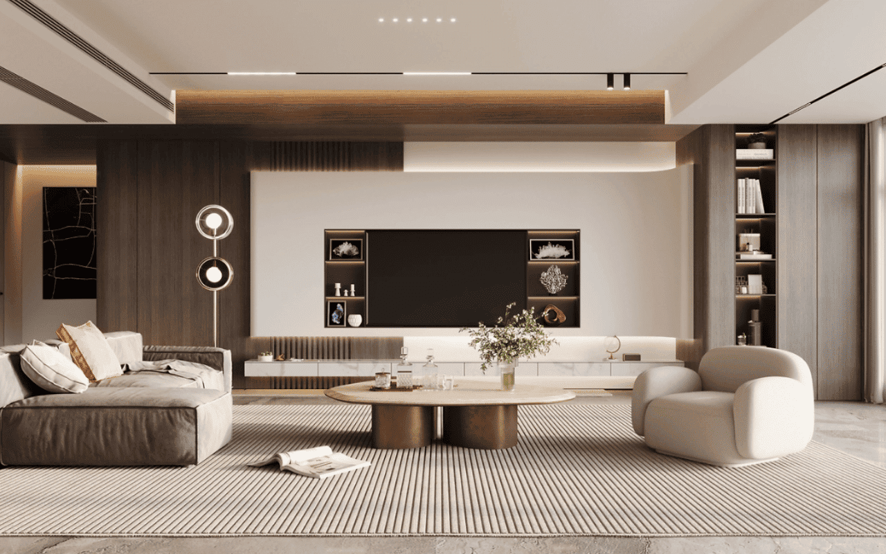 Phòng Khách Phong Thuỷ thiết kế đồ nội thất phòng khách