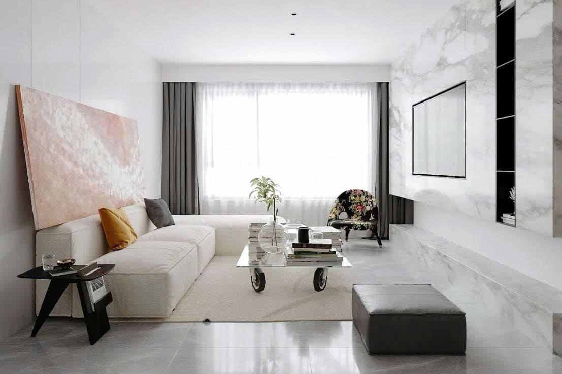 thiết kế nội thất phòng khách