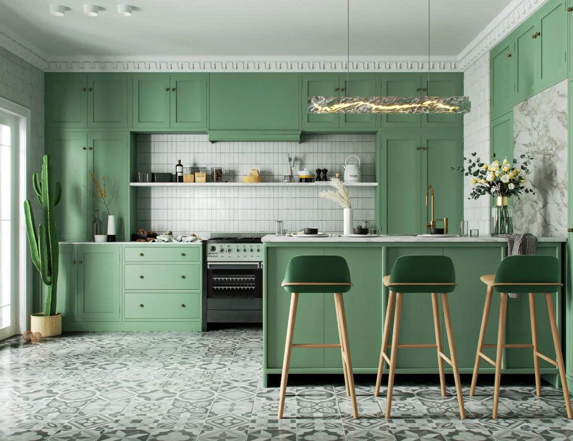 Tủ Bếp Kịch Trần