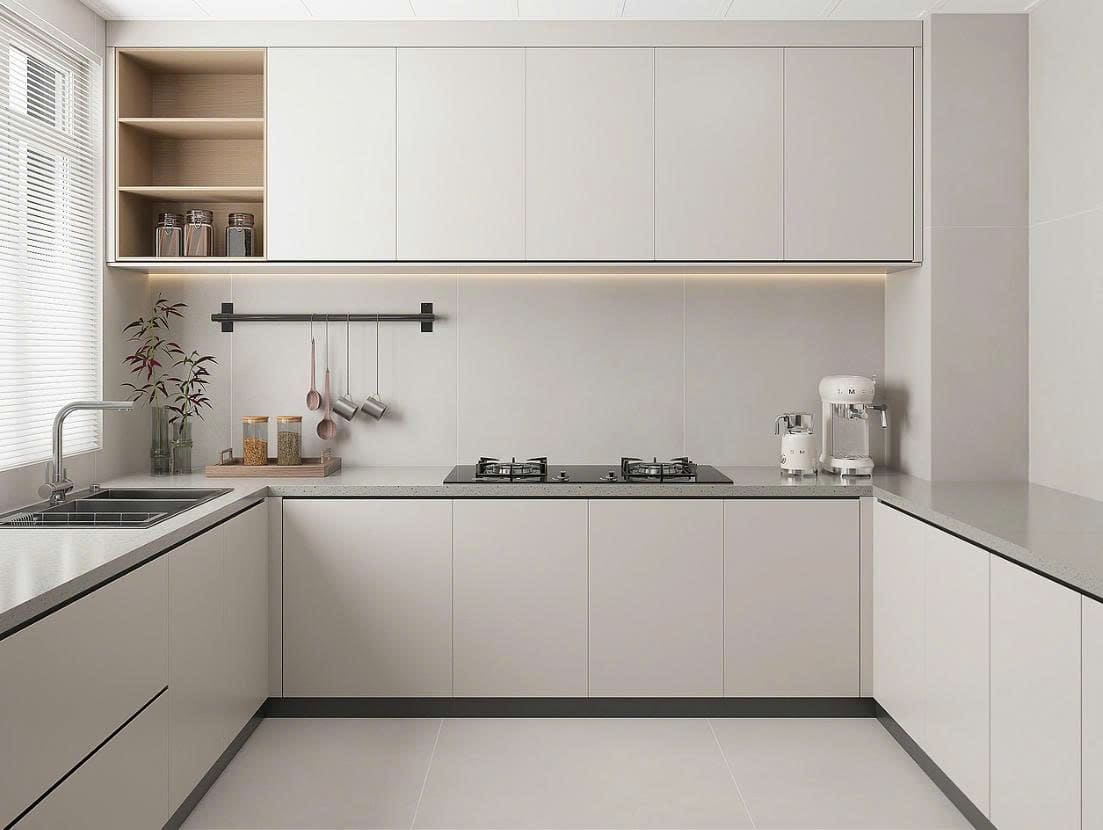 Tủ Bếp Melamine Tủ Bếp Melamine