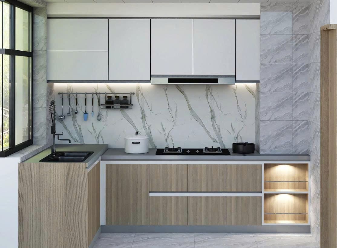 Tủ Bếp Melamine Tủ Bếp Melamine