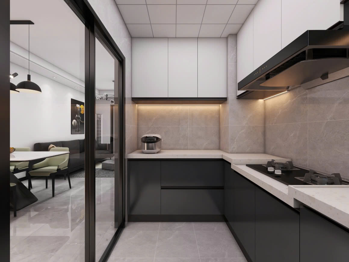 giải pháp giúp phòng bếp thông thoáng thiết kế bếp đẹp