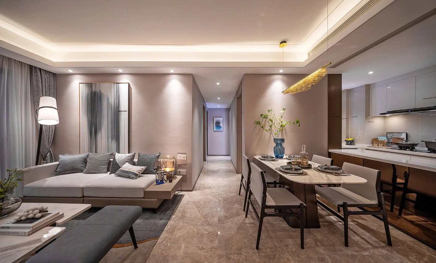 thiết kế căn hộ 100m2