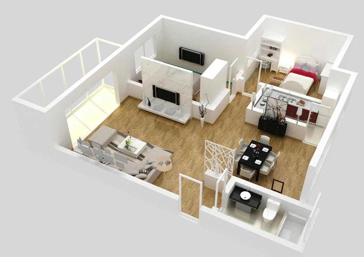 thiết kế nội thất căn hộ