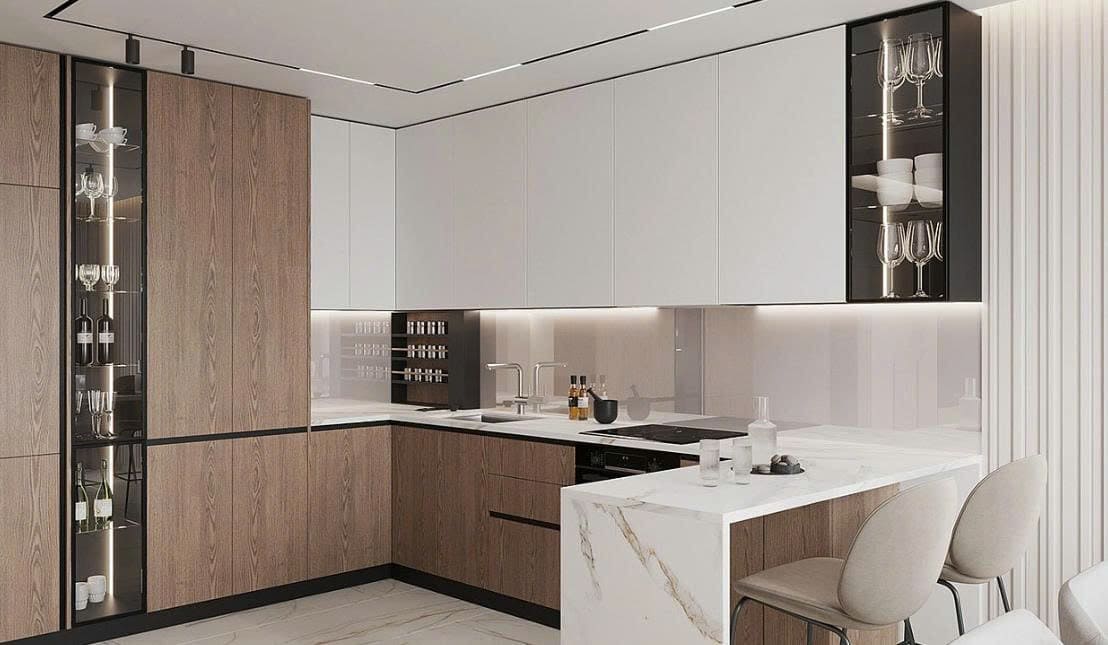 Làm Tủ Bếp Nhựa Thiết kế nội thất đẹp