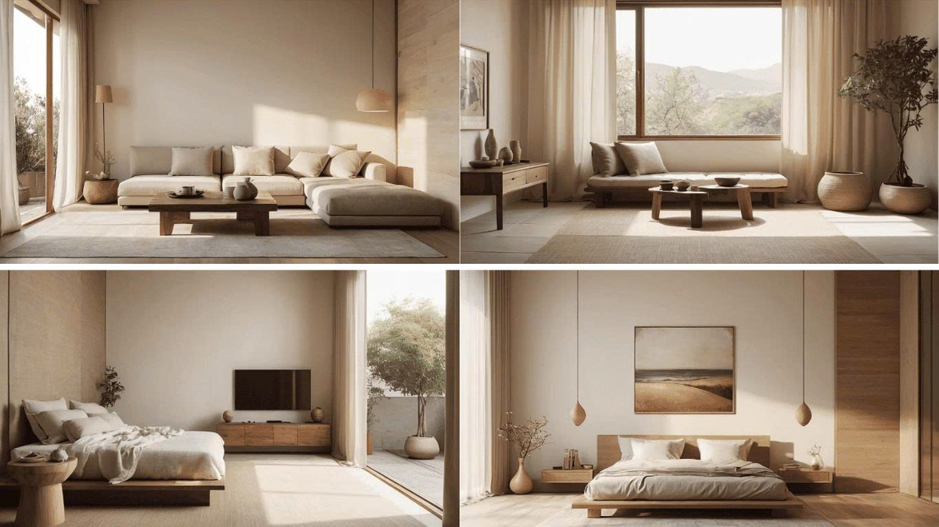 Thiết kế nội thất Japandi