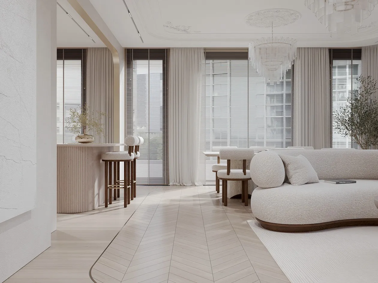 thiết kế nhà chung cư đẹp 100m2