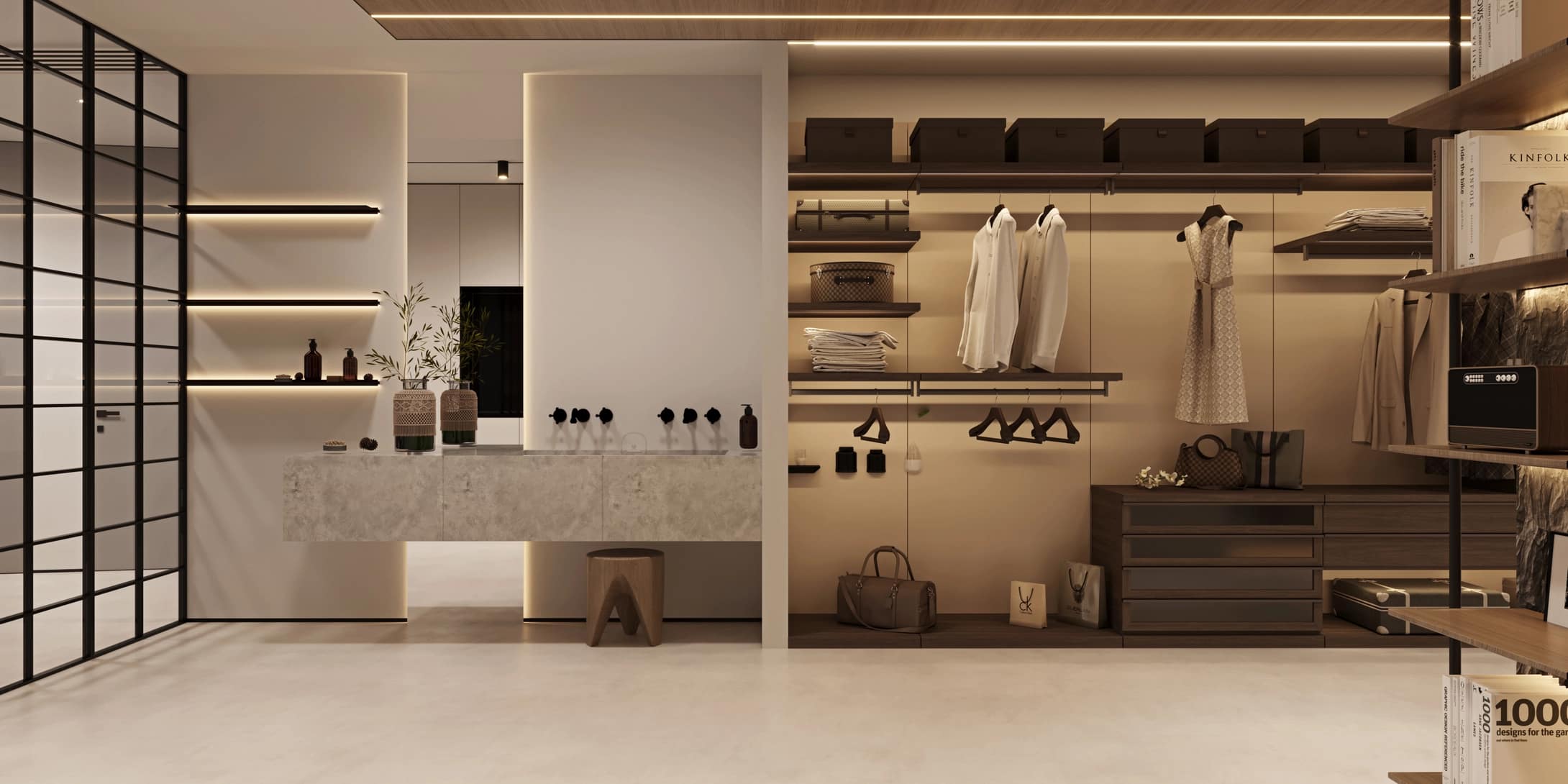 thiết kế căn hộ 100m2