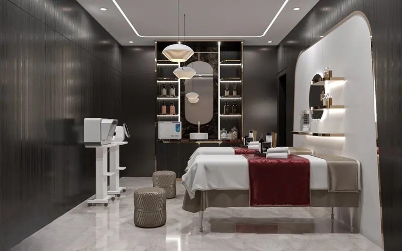 thiết kế nội thất spa thiết kế spa