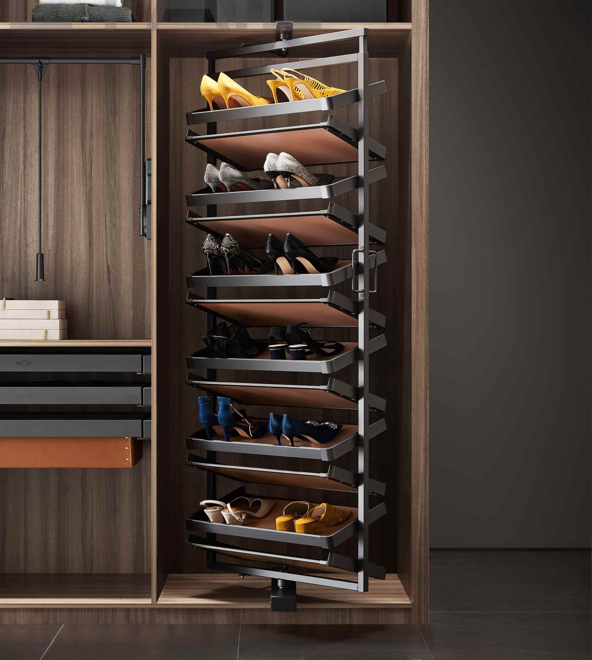 tủ giày chung cư thiết kế nội thất chung cư