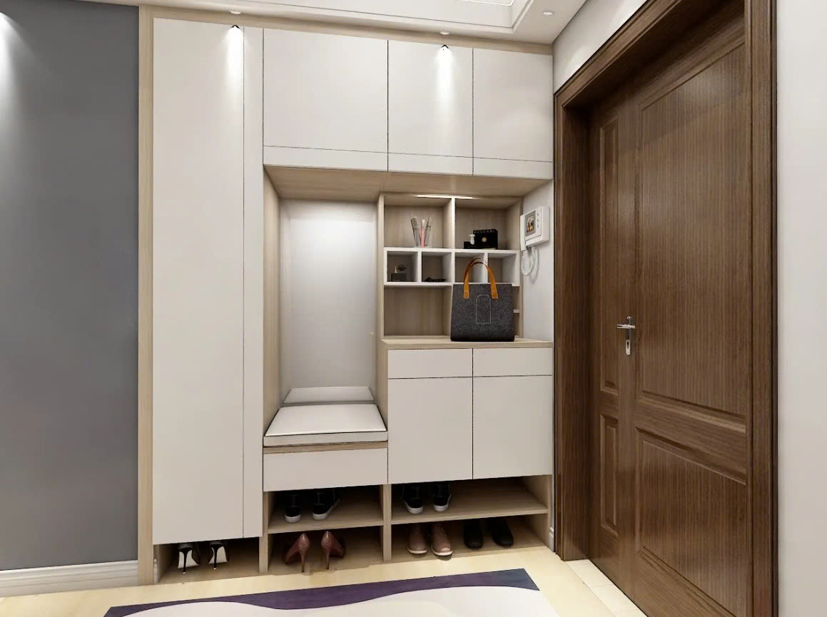 tủ giày chung cư tủ giày đẹp cho nhà chung cư