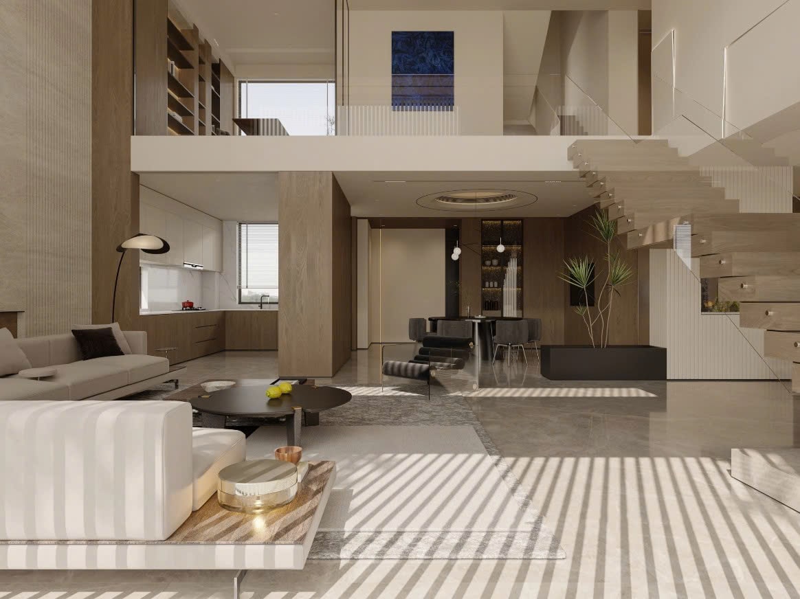 mẫu cầu thang đẹp nhà ống