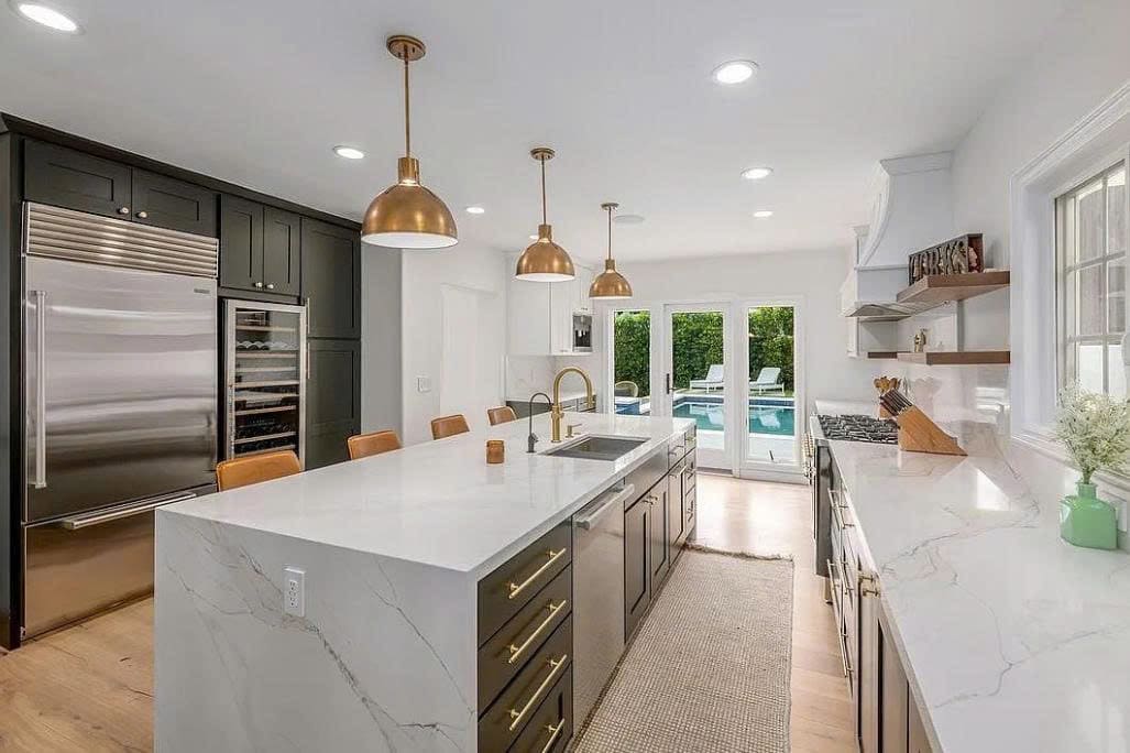 bố trí nội thất nhà bếp 