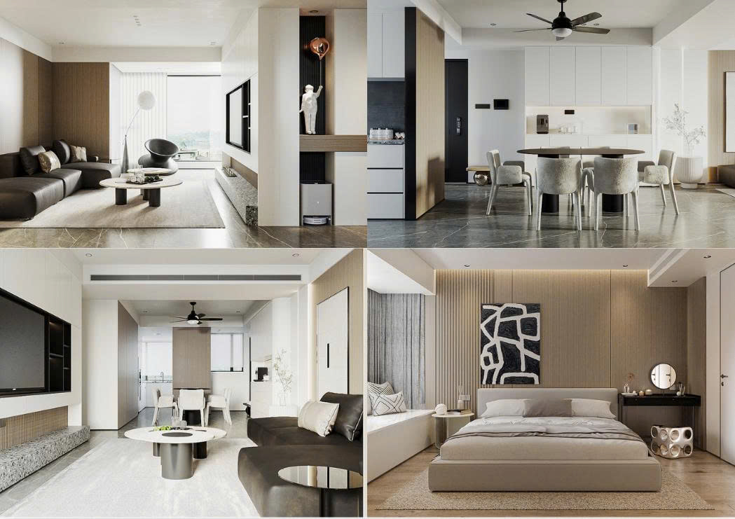 Căn Hộ Mini 60m2 thiết kế nội thất căn hộ đẹp