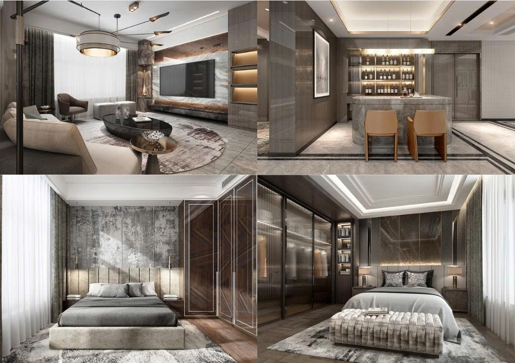 Căn Hộ Mini 60m2 Bố trí đồ dùng nội thất căn hộ