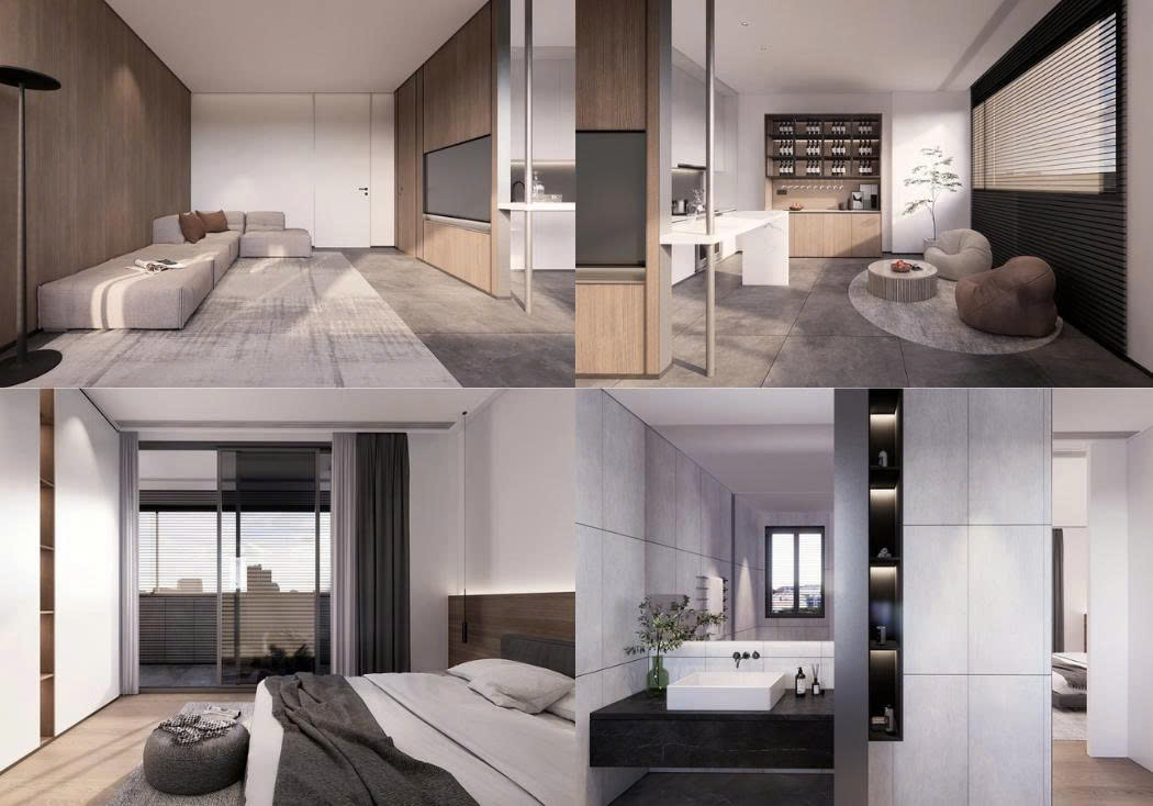 Căn Hộ Mini 60m2 Cách sắp xếp nội thất căn hộ