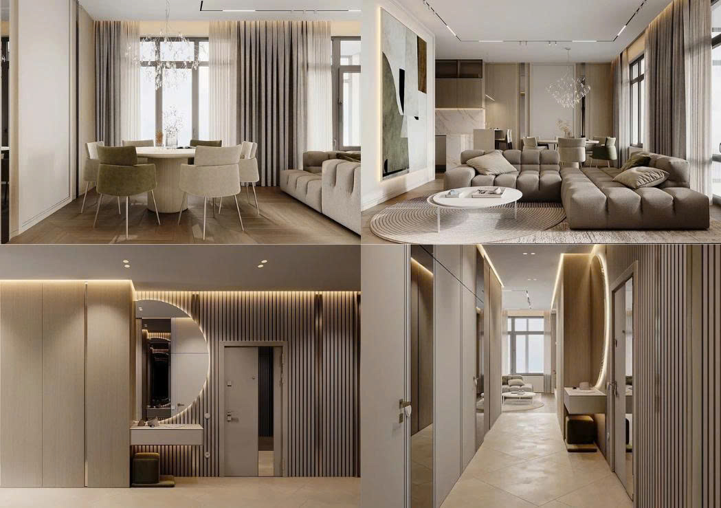 Căn Hộ Mini 60m2 Thiết kế nội thất căn hộ