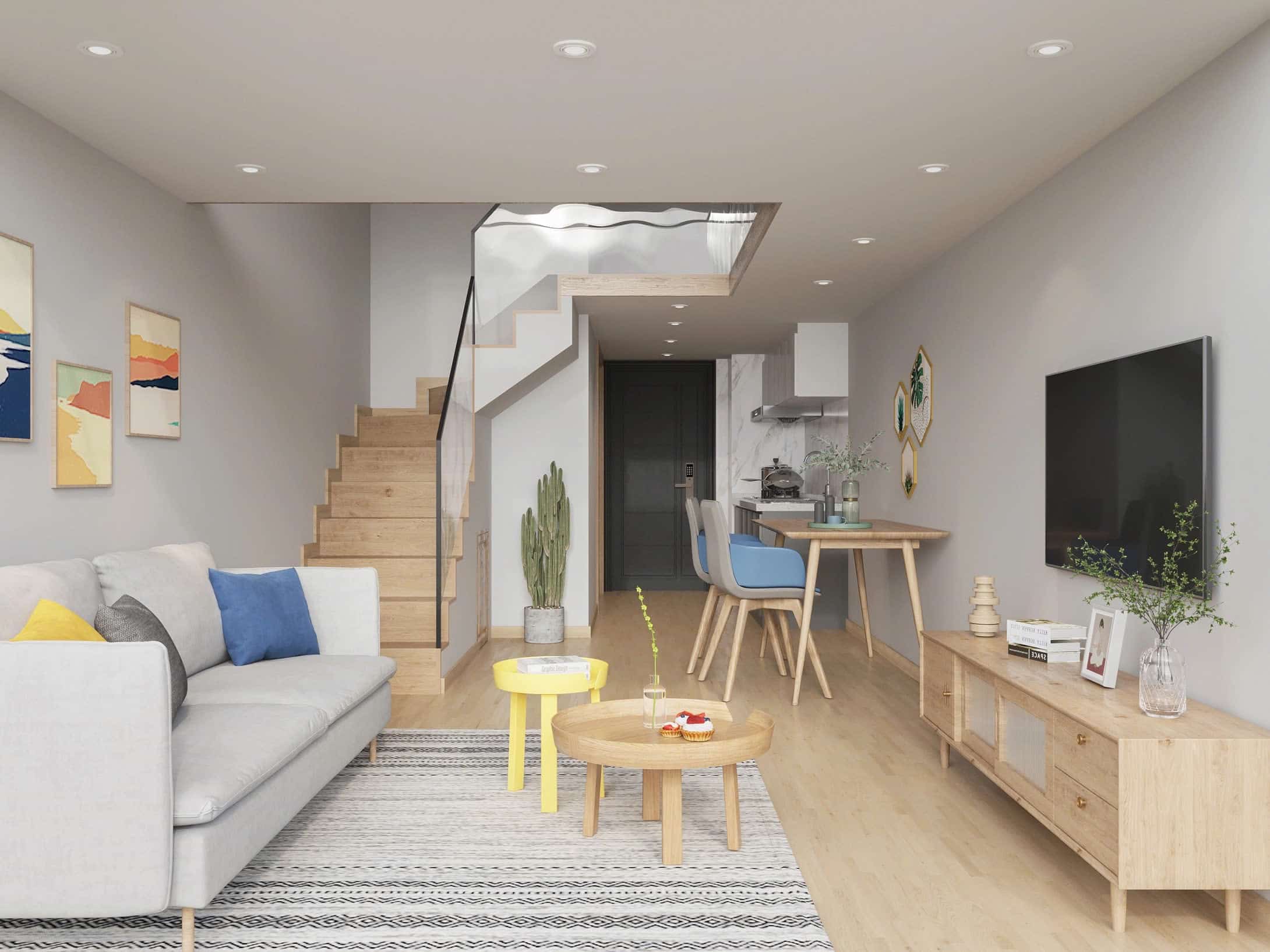 Thiết kế căn hộ có gác lửng Thiết kế căn hộ có gác lửng