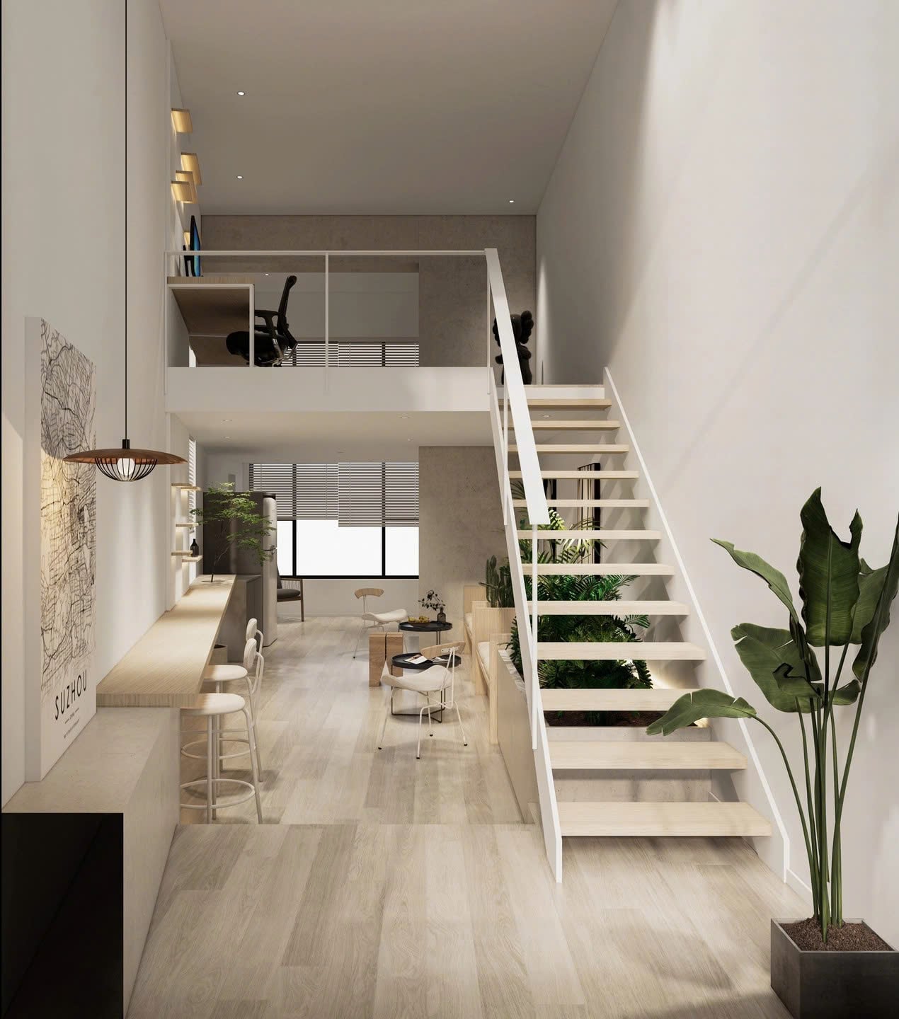 Thiết kế căn hộ có gác lửng Thiết kế căn hộ có gác lửng