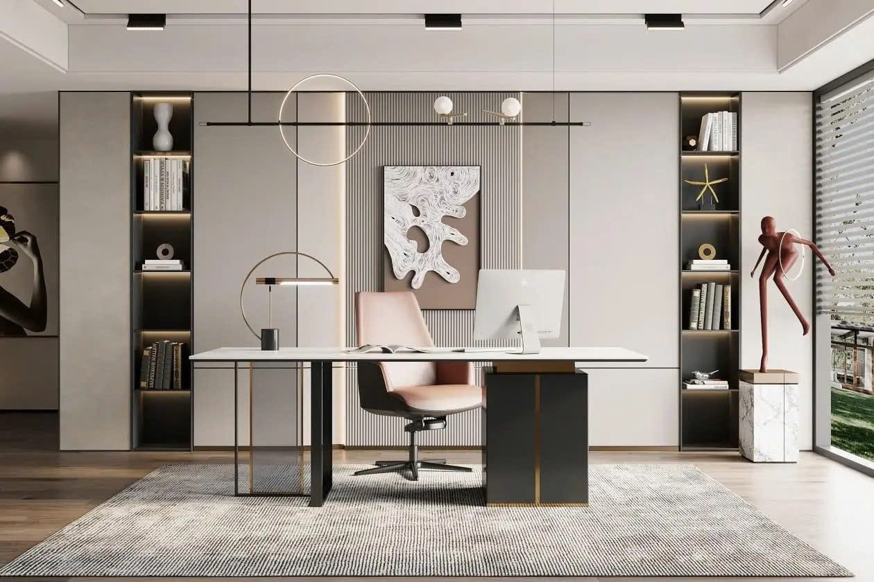 thiết kế phòng làm việc 