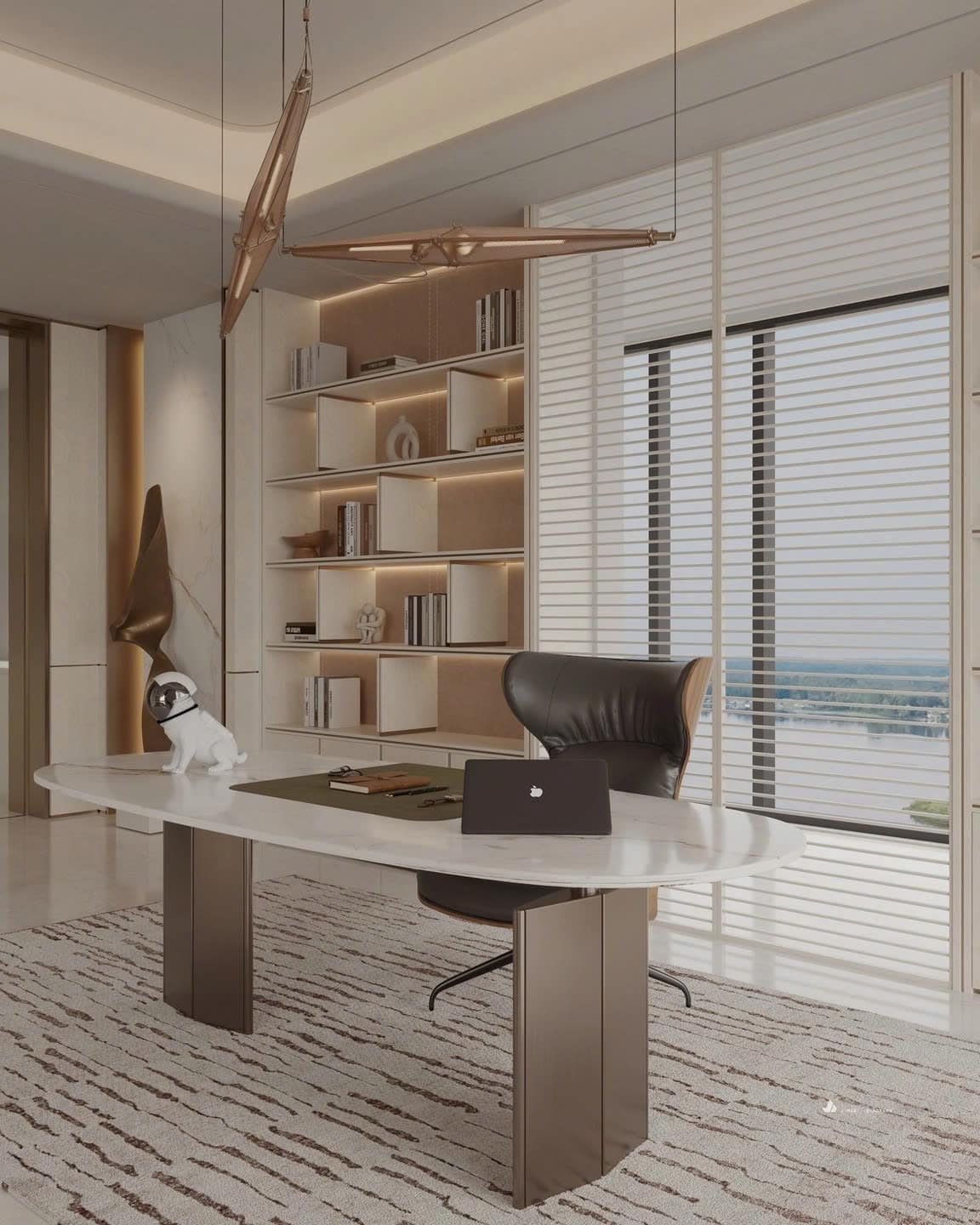 thiết kế phòng làm việc 