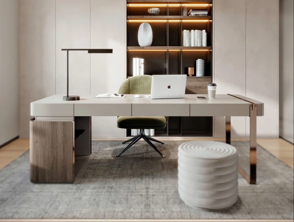 thiết kế phòng làm việc cá nhân 