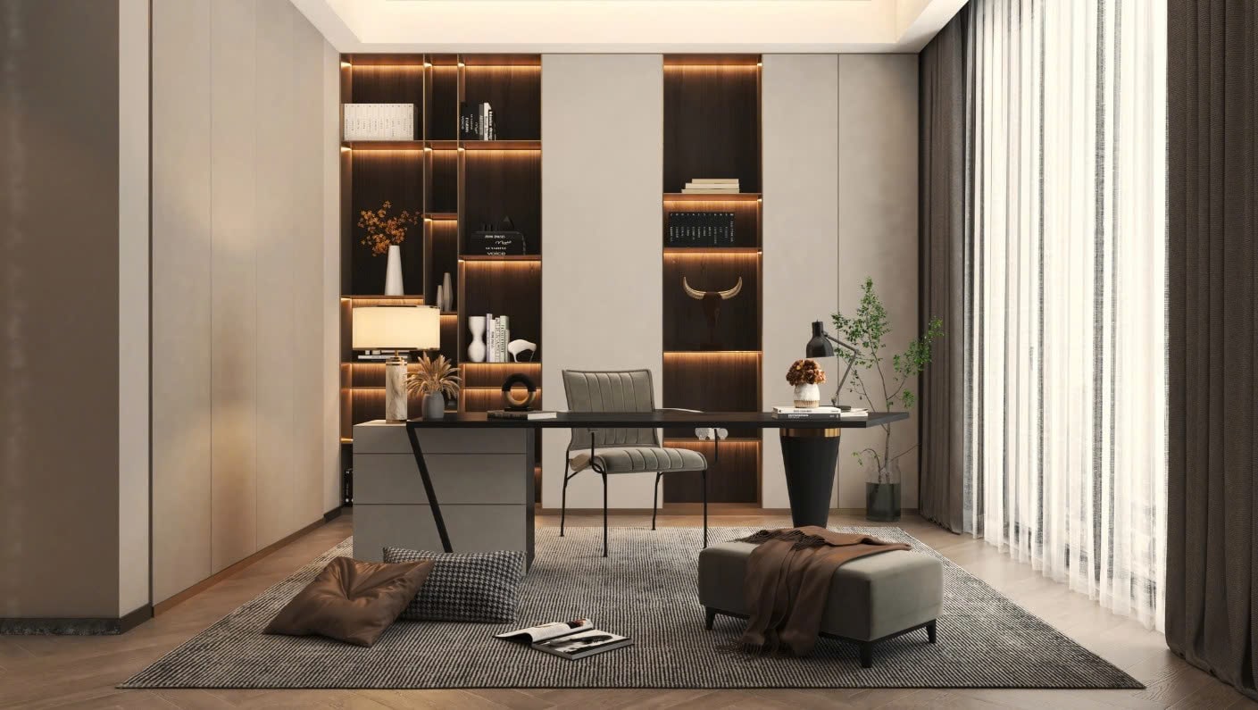 decor phòng làm việc