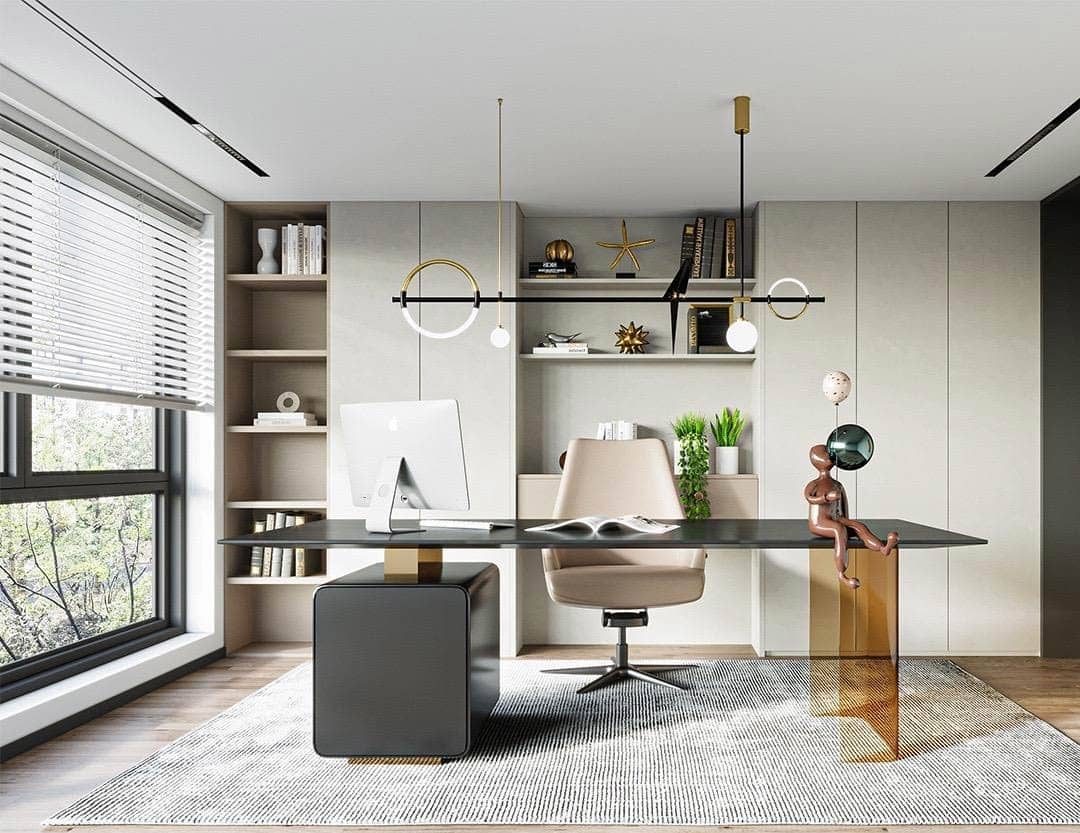 thiết kế phòng làm việc cá nhân