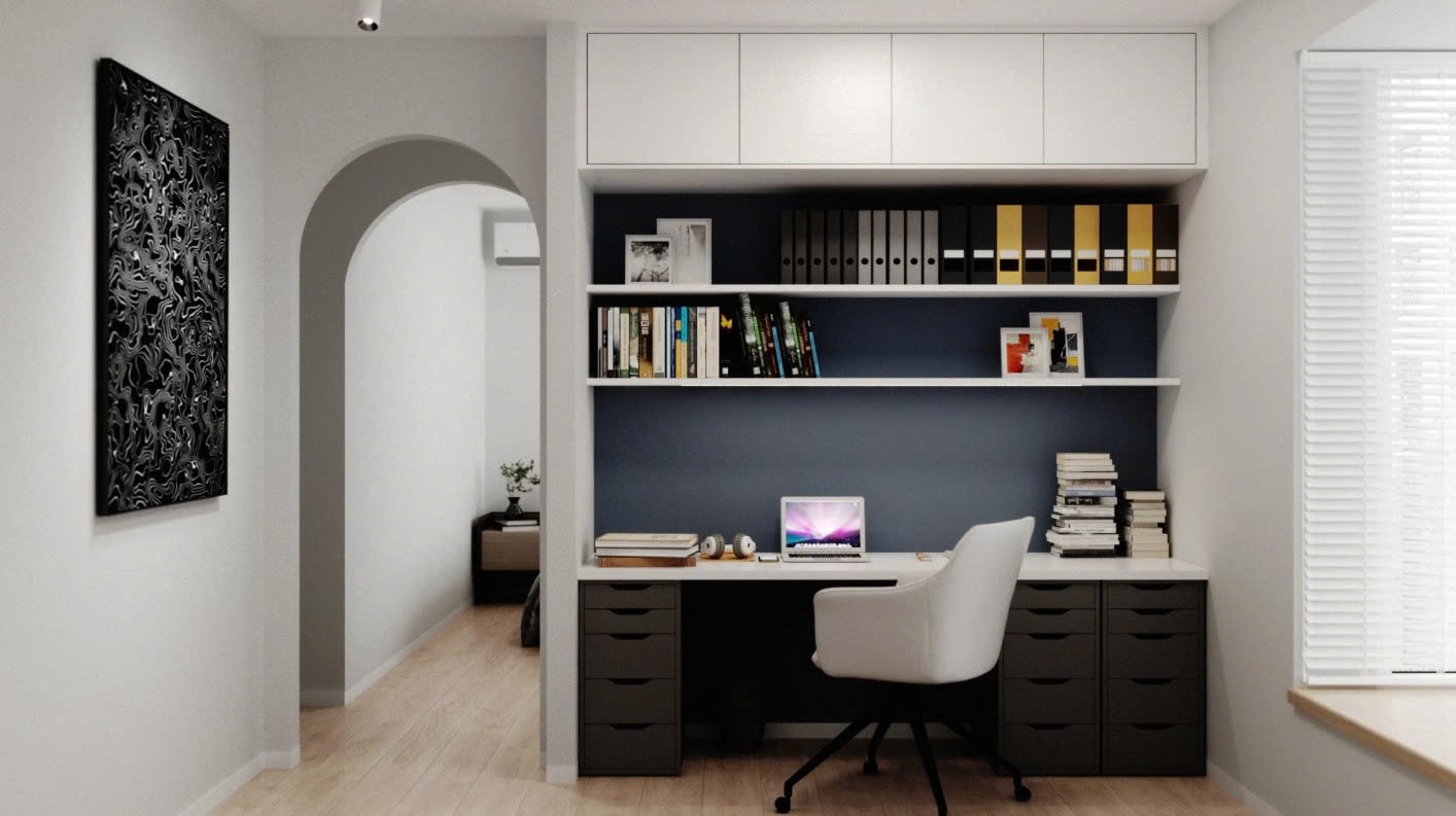 thiết kế phòng làm việc 