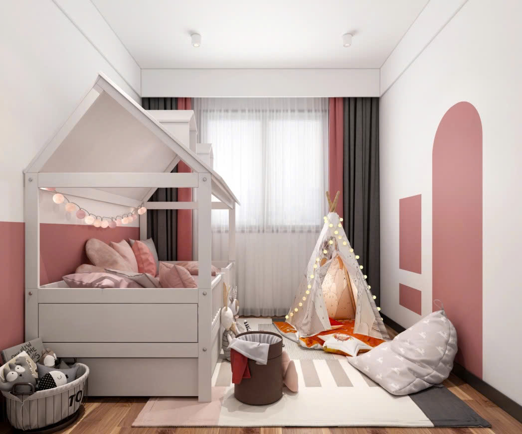 thiết kế phòng ngủ cho bé gái thiết kế phòng ngủ cho bé gái