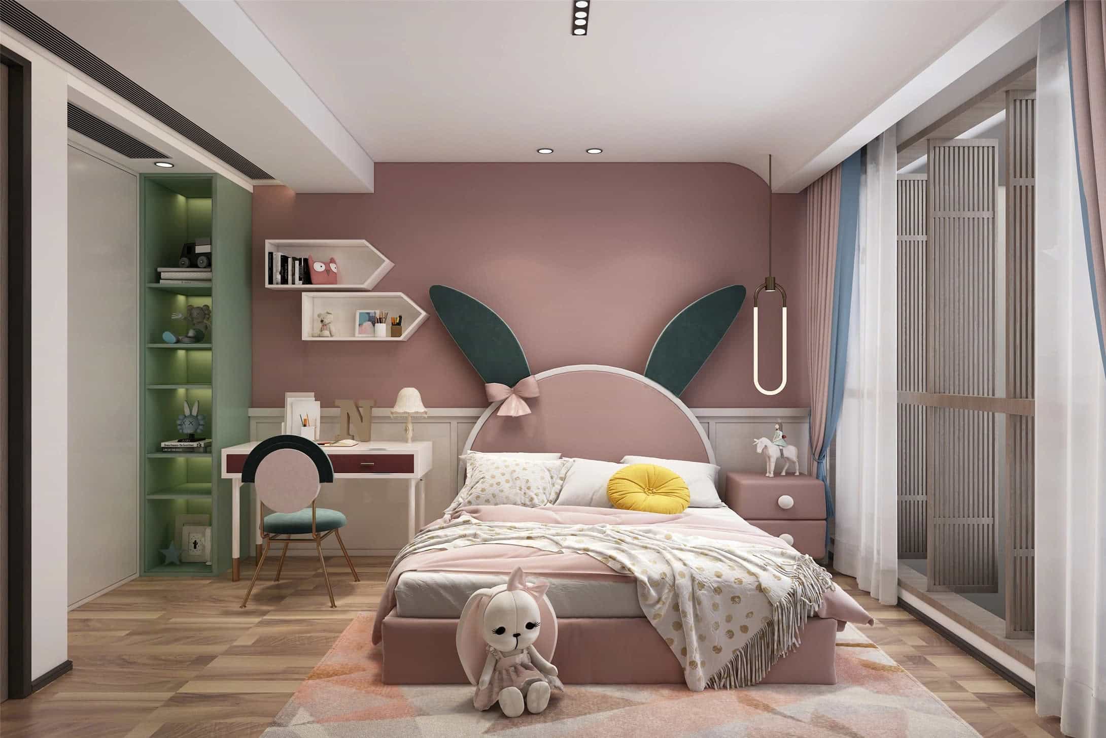 thiết kế phòng ngủ cho bé gái thiết kế phòng ngủ cho bé