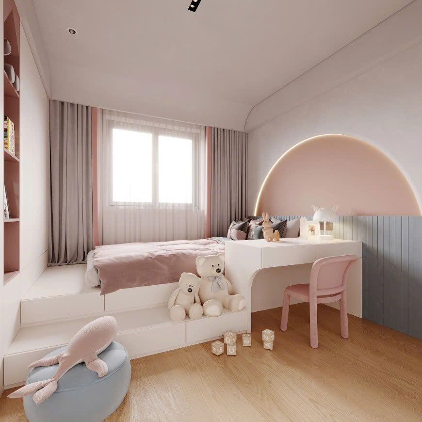 thiết kế phòng ngủ cho bé gái thiết kế phòng ngủ cho bé gái