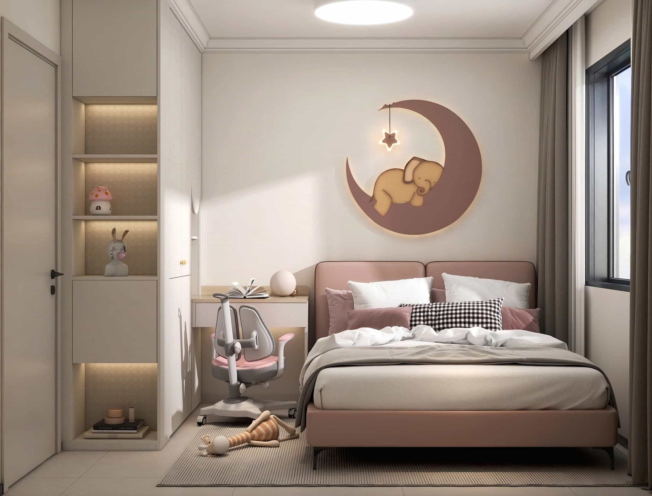 thiết kế phòng ngủ cho bé gái thiết kế phòng ngủ cho bé gái