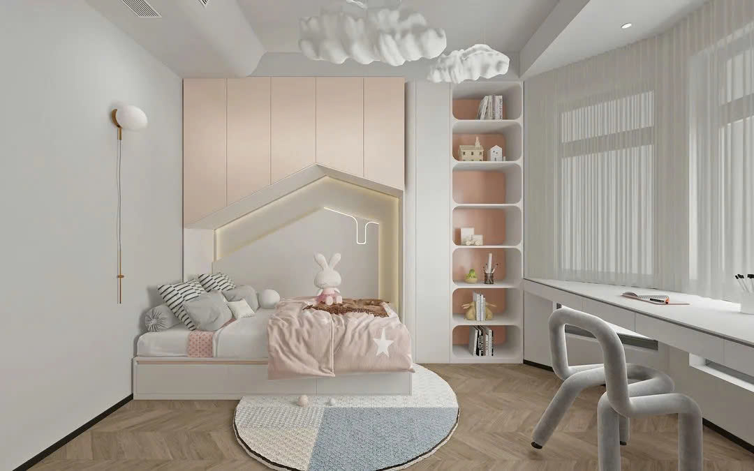 thiết kế phòng ngủ cho bé gái thiết kế phòng ngủ cho bé gái