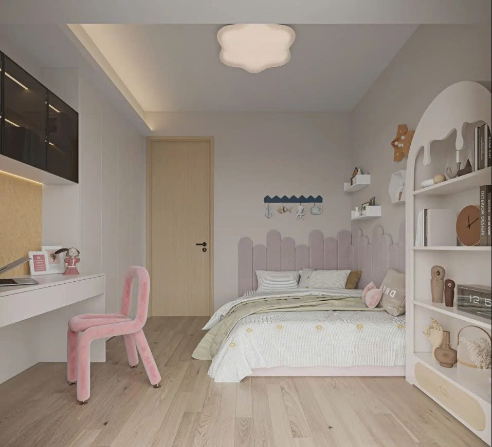 thiết kế phòng ngủ cho bé gái nội thất phòng ngủ cho bé gái