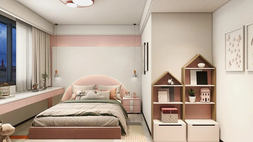 thiết kế phòng ngủ cho bé gái thiết kế phòng ngủ cho bé gái