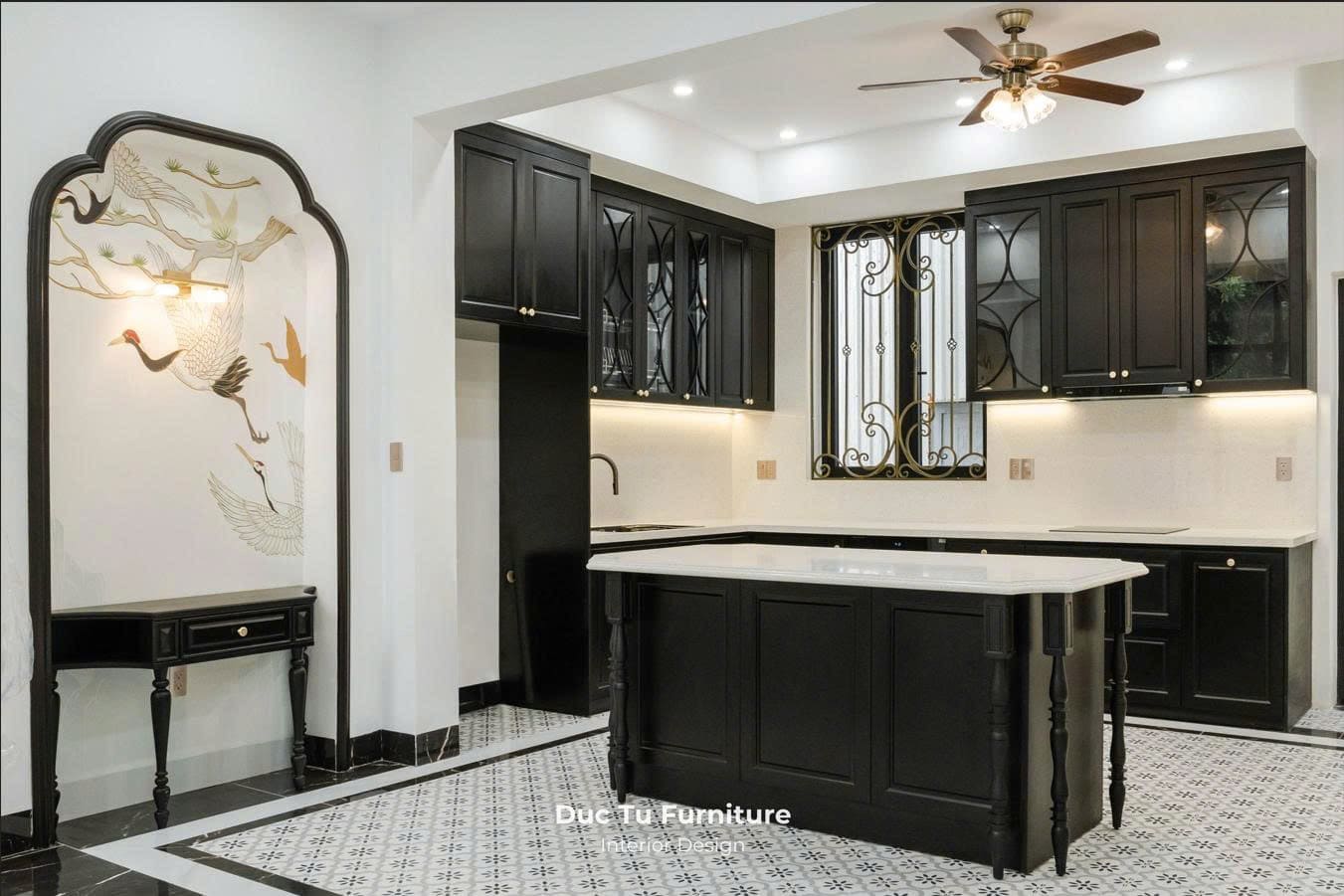 Thiết kế nội thất nhà bằng gỗ khai thác tự nhiên