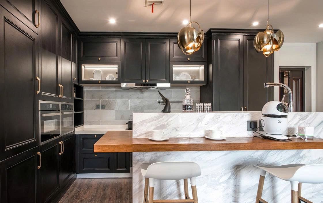 thiết kế nội thất nhà bằng gỗ khai thác từ tự nhiên